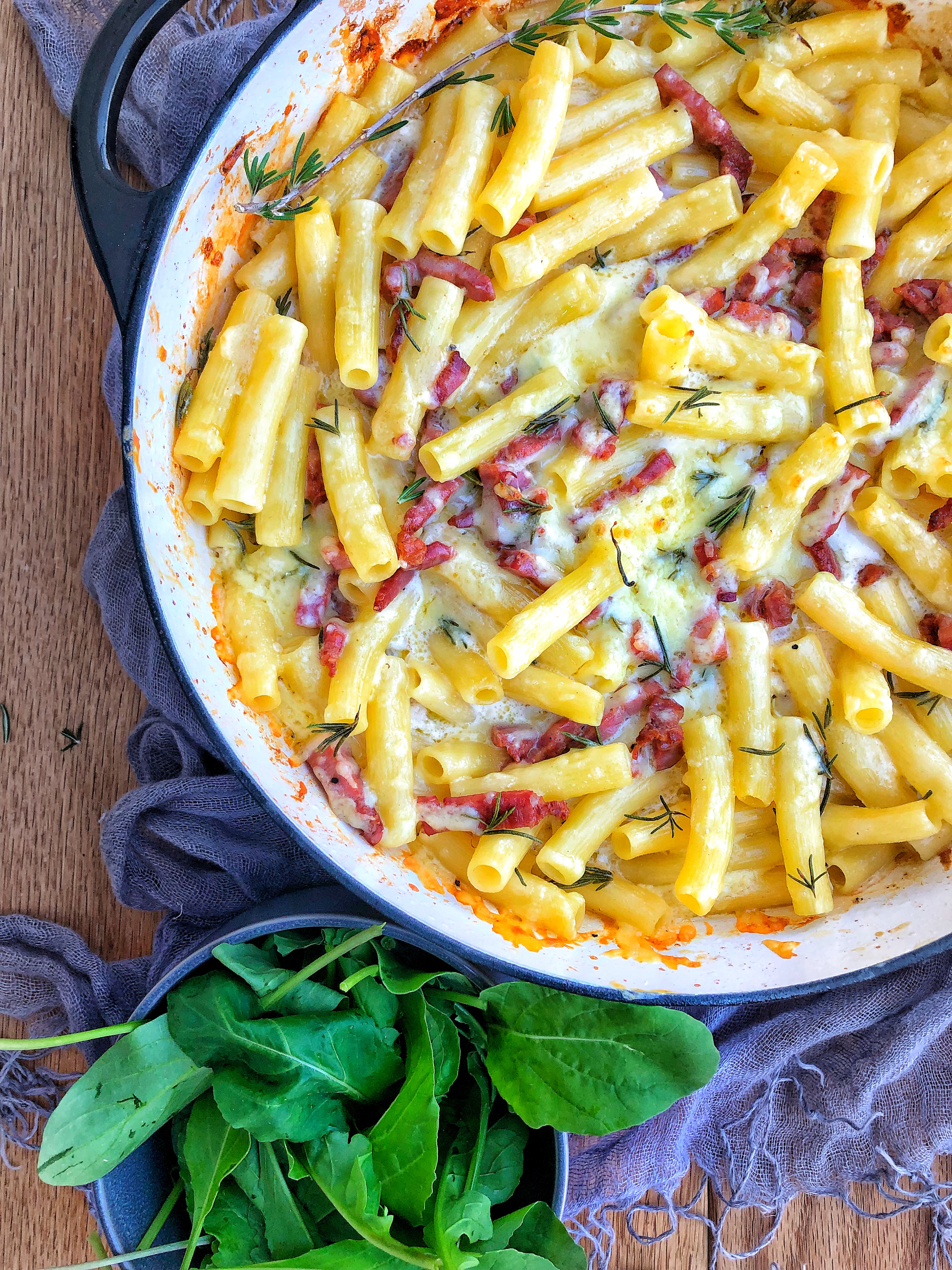 Rosemary and Speck Mac and Cheese